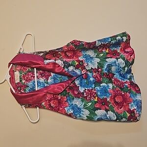 Victoria's secret gold label floral vest